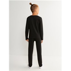Комплект детский спортивный ((1) джемпер и (2) брюки) Centavrel_Thermowear черный Acoola