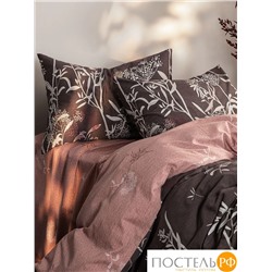 PRIME PRIVE ЛЕРУМ КПБ 145х215-1/180х220-1/50х70-2, 4 пр., хл./сатин розовый/сиреневый