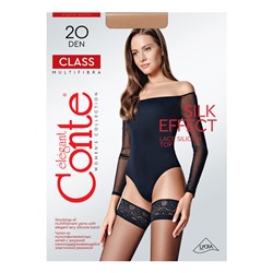 Чулки женские Conte CLASS 20, р.1-2 mocca