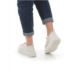 05-SD8-2D BEIGE Кроссовки женские (натуральная кожа)