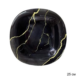 Тарелка обеденная 25 см Neo Carina Orcu Black / V9381 /уп 48/