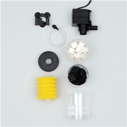 Фильтр внутренний Sea Star HX-1380F камерный, 1800 л/ч, 25 Вт, высота подъема воды 1.8 м