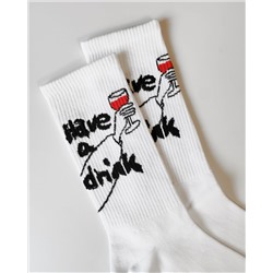 Носки р.35-40 "Абстракция" Wine