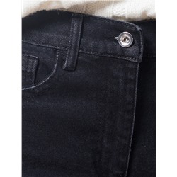 Джинсы mom-fit из 100% хлопкового денима