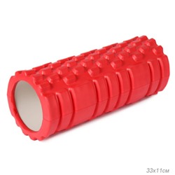 Ролик массажный спортивный Woohooo BRICK 33x14/ красный/уп10