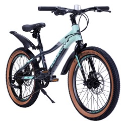 Велосипед 20" рама 10" 7sp COMIRON SMART ригид бирюзовый