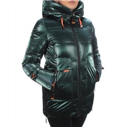 8018 DK. GREEN Пальто женское зимнее JARIUS (200 гр. холлофайбера)