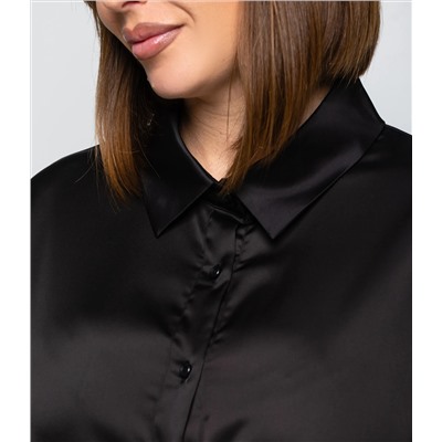 Рубашка #ОКТ085005, чёрный