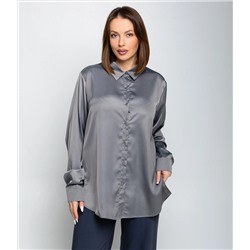 Рубашка #ОКТ085005, серый