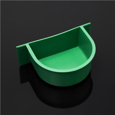 Кормушка для птиц 10.6×8.3×3.6 см, зeлёная