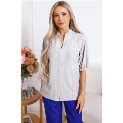 Блуза Люция (серая) Б15327-45М