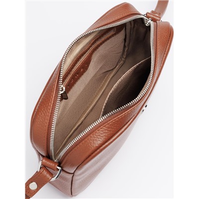 Женская кожаная сумка Richet 3117LN 662 Рыжий