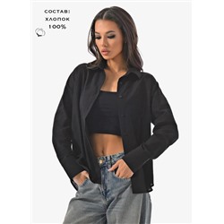 Женская рубашка оверсайз хлопок CRACPOT