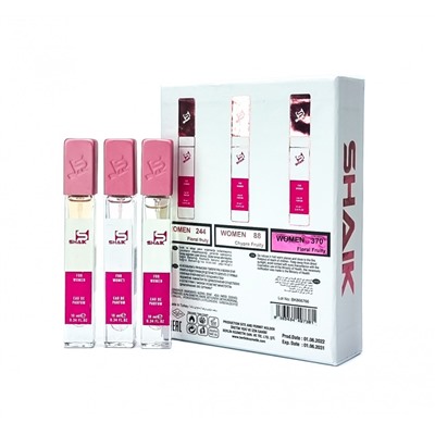 Подарочный набор SHAIK № (244, 88, 370) 3х10 ml