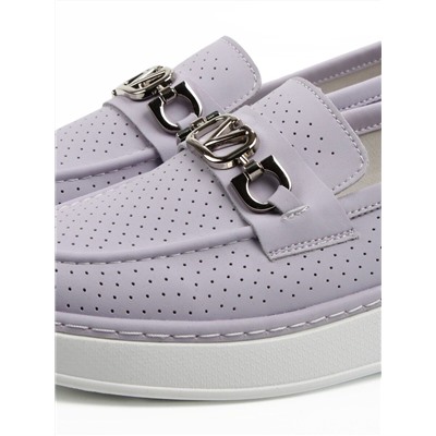 06-YE286-3 PURPLE Туфли женские (натуральная кожа)