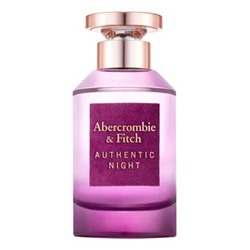 ABERCROMBIE & FITCH AUTHENTIC NIGHT edp (w) 100ml TESTER