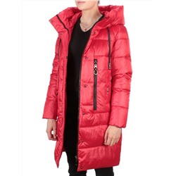 6809 RED Пальто зимнее женское KARERSITER (200 гр. холлофайбер)
