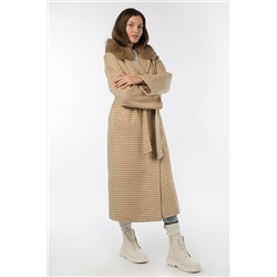 02-3093 Пальто женское утепленное (пояс)