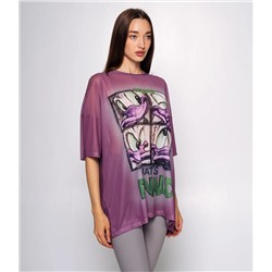 Футболка #КТ108 (5), лиловый