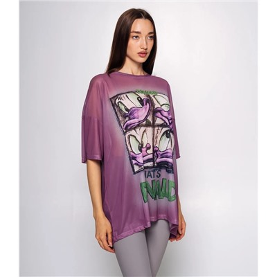 Футболка #КТ108 (5), лиловый