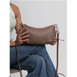 Женская кожаная сумка Richet 3229LN 879 Коричневый