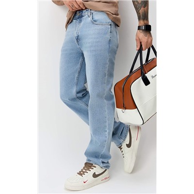 Джинсы муж. F611-0181 l.blue