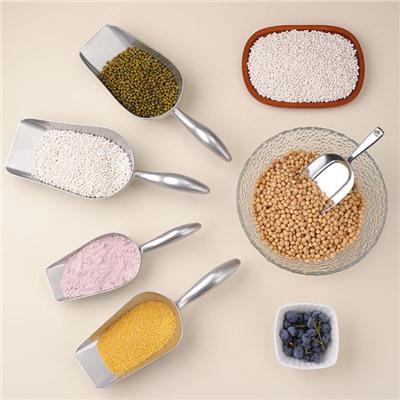 Алюминиевый совок для сыпучих продуктов и льда