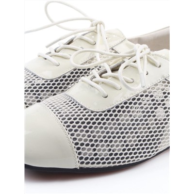 03-H17C-30NX LT. BEIGE Полуботинки женские (натуральная кожа)