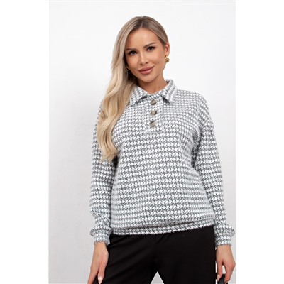 Джемпер из тёплого трикотажа Лианита №4