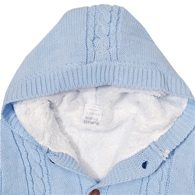 90594 Комбинезон вязаный на махре