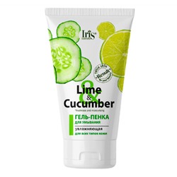 Lime&Cucumber Гель-пенка для умывания увлажняющая для всех типов кожи 150мл