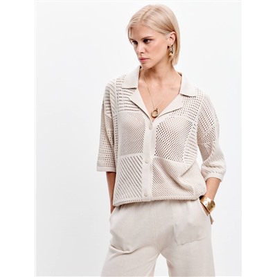 Рубашка ELODIE, Жемчужный