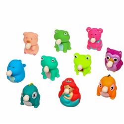 Антистресс сквиш мялка «Друзья животные», с воздухом, цвета МИКС, в шоубоксе