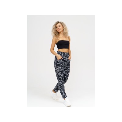 953 Брюки "Черный/микки"