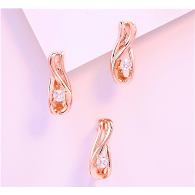 Набор: Кольцо и Серьги бижутерия