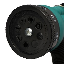 Пистолет для полива, 8 режимов, быстросъёмное соединение, pp−пластик, Greengo