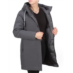 8802 DARK GRAY Пальто зимнее женское CLOUD LAG CAT  (200 гр. холлофайбер)