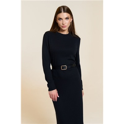 DiLiaFashion 0776 черный, Платье