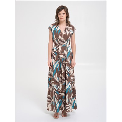 Платье макси с карманами