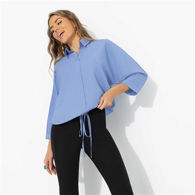 Блуза, носи её каждый день, Твой личный тренд (голубая)