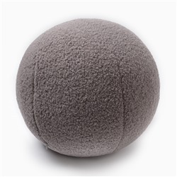 Подушка декоративная «Этель. Шар», d=30 см, светло-серая