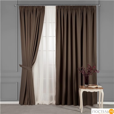 Estia МАРЛОН темн-кор. Шторы 260x275-2, подхваты-2, 4 пр.