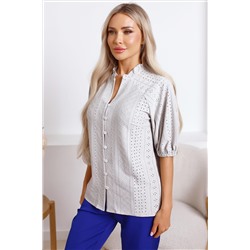 Блуза Люция (серая) Б15327-45М