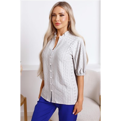 Блуза Люция (серая) Б15327-45М