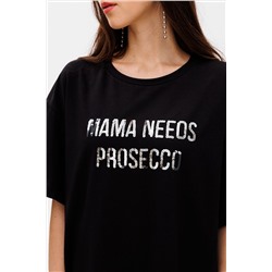 KOKOdea 21.24 черный-серебро, Футболка