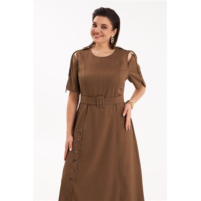 Платье KaVaRi 1086.2 коричневый