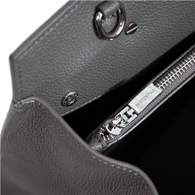 Женская сумка, кожа, MIRONPAN  520801 Графит