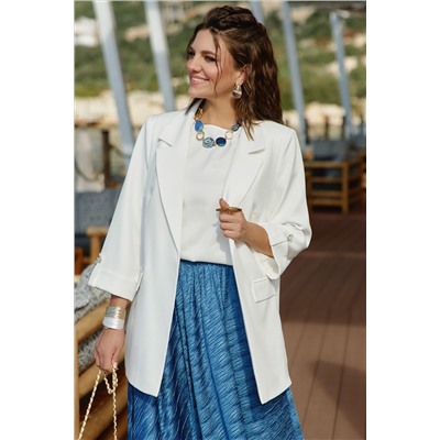 Блуза Vittoria Queen 27143бл молоко