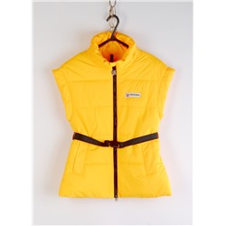 207 Жилет для девочки на синтепоне Жёлтый/146