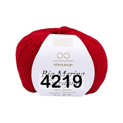 Пряжа Infinity Big Merino Extrafine